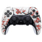 eXtremeRate Replacement Left Right Front Housing Shell with Touchpad Compatible with PS5 Edge Controller - Winter Blossom eXtremeRate