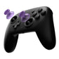 eXtremeRate Replacement 3D Joystick for Nintendo Switch 2 Pro Controller - Clear Atomic Purple