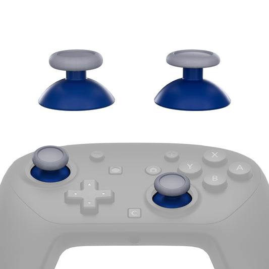 eXtremeRate Replacement 3D Joystick for Nintendo Switch 2 Pro Controller - Yale Blue & New Hope Gray
