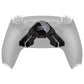 eXtremeRate Redesigned Real Metal Buttons K1 K2 K3 K4 Back Paddles for eXtremeRate RMB Version SPARK Back Paddles Kit, Compatible with PS5 Controller - Metallic Black