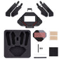 eXtremeRate Redesigned Real Metal Buttons K1 K2 K3 K4 Back Paddles for eXtremeRate RMB Version SPARK Back Paddles Kit, Compatible with PS5 Controller - Metallic Black