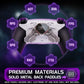 eXtremeRate Redesigned Real Metal Buttons K1 K2 K3 K4 Back Paddles for eXtremeRate RMB Version SPARK Back Paddles Kit, Compatible with PS5 Controller - Metallic Silver