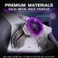 eXtremeRate Redesigned Real Metal Buttons K1 K2 K3 K4 Back Paddles for eXtremeRate RMB Version SPARK Back Paddles Kit, Compatible with PS5 Controller - Metallic Silver