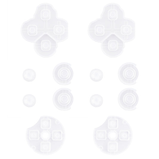 eXtremeRate 2 Sets Replacement Silicone Rubber Pads for eXtremeRate Whole Clicky Kit, Compatible with Nintendo Switch 2 Pro Controller