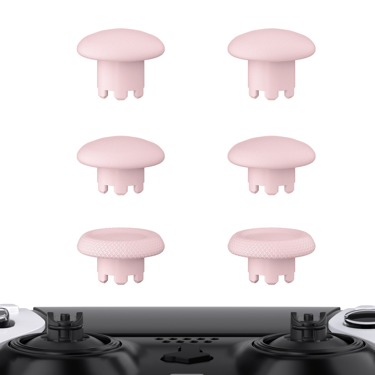 eXtremeRate Replacement Swappable Thumbsticks for PS5 Edge Controller - Cherry Blossoms Pink