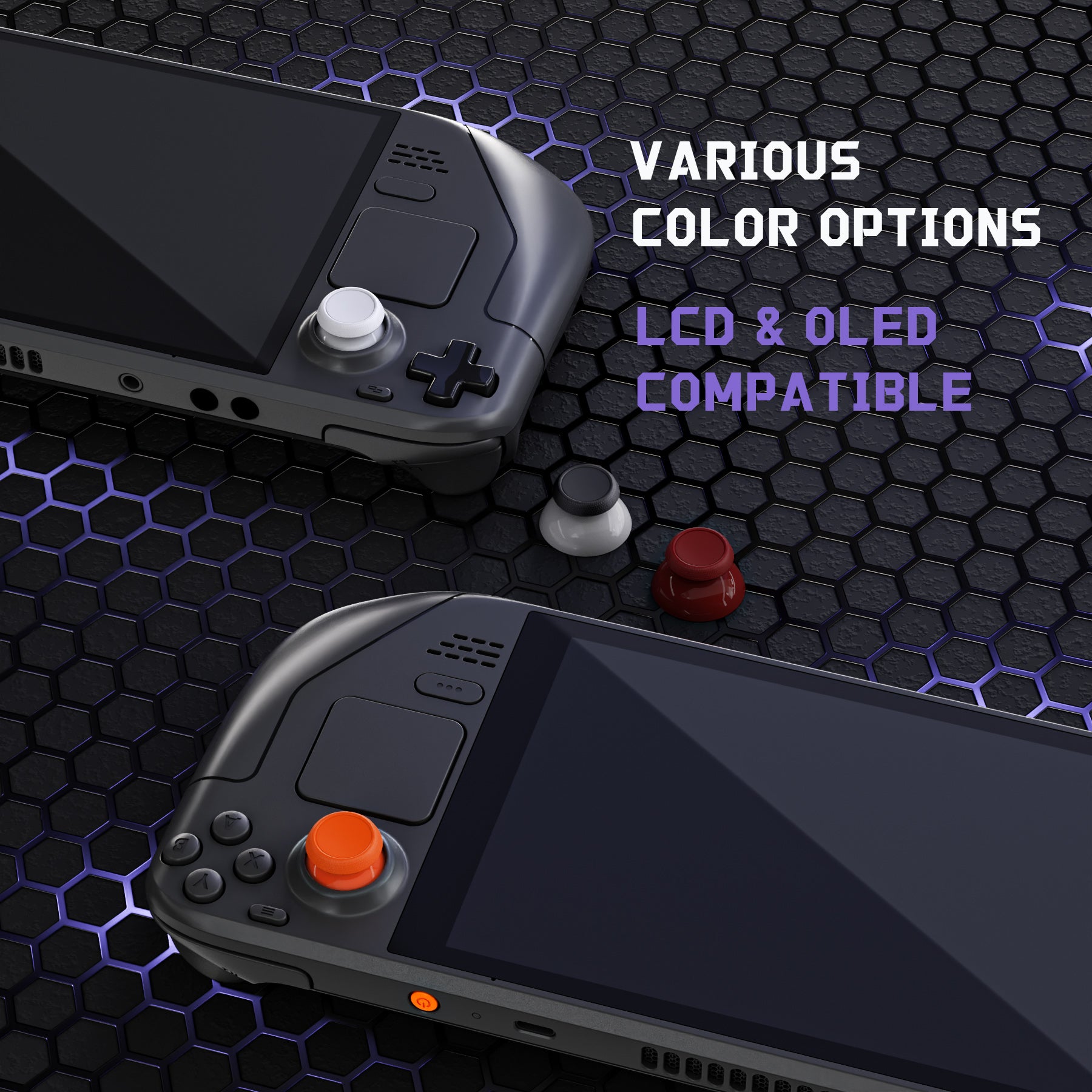 Steam Deck LCD & OLED Console Replacement Thumbsticks Analog Stick