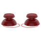 eXtremeRate Replacement Thumbsticks with Original Touch Sensing for Steam Deck LCD & OLED - Carmine Red