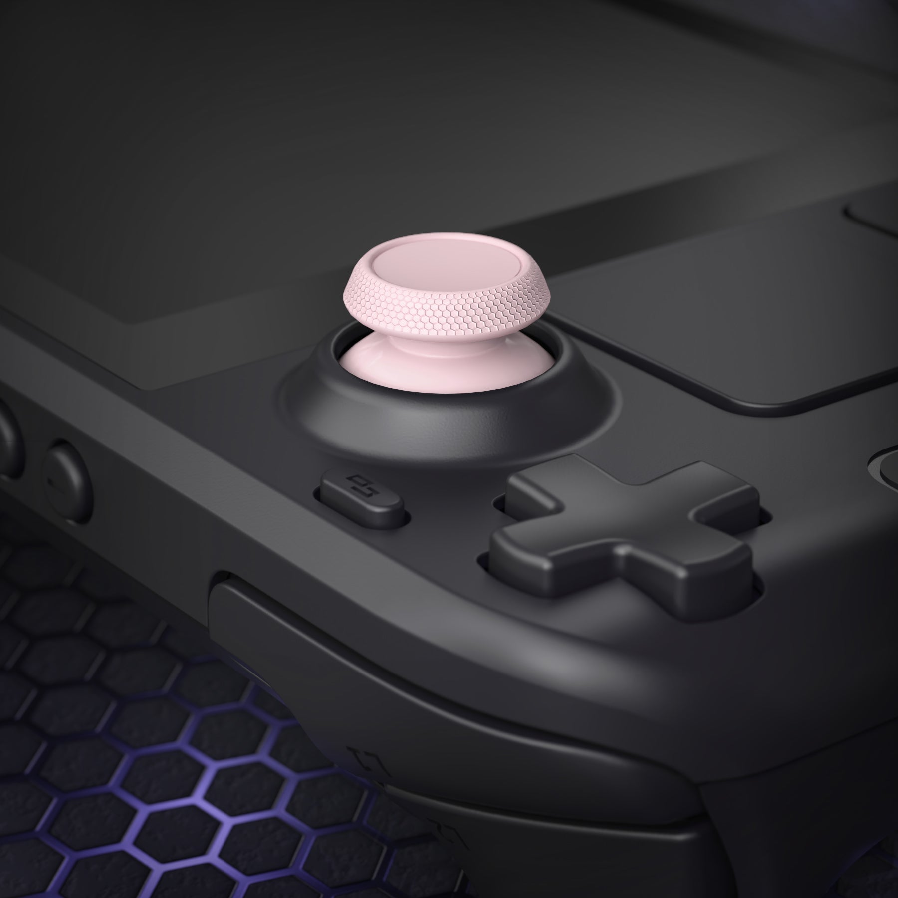 eXtremeRate Replacement Thumbsticks with Original Touch Sensing for Steam Deck LCD & OLED - Cherry Blossoms Pink eXtremeRate