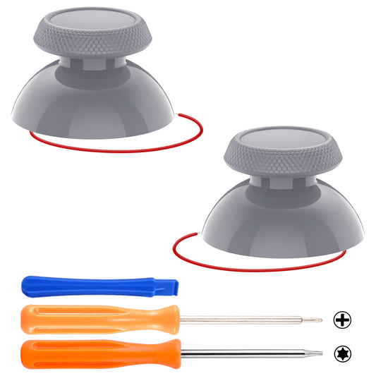 eXtremeRate Replacement Thumbsticks with Original Touch Sensing for Steam Deck LCD & OLED - New Hope Gray