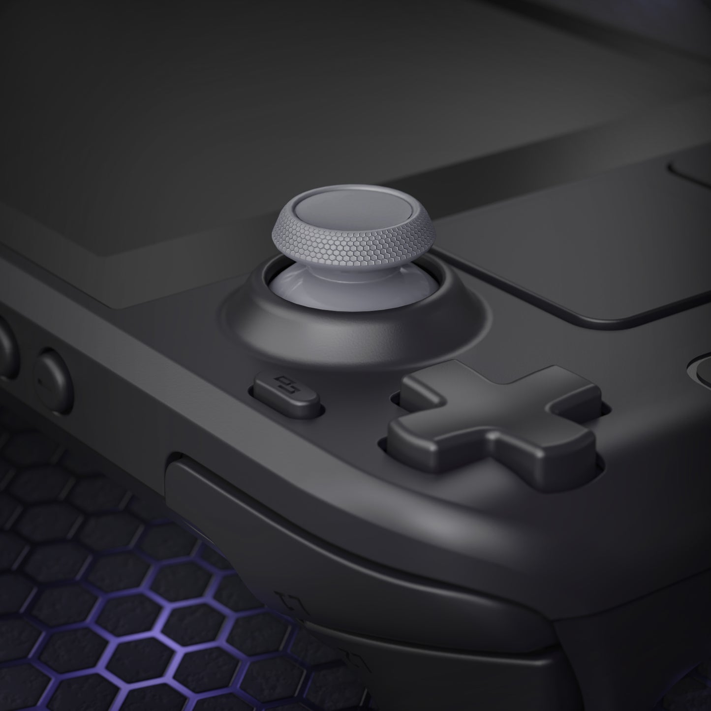 eXtremeRate Replacement Thumbsticks with Original Touch Sensing for Steam Deck LCD & OLED - New Hope Gray
