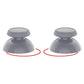 eXtremeRate Replacement Thumbsticks with Original Touch Sensing for Steam Deck LCD & OLED - New Hope Gray
