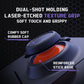 eXtremeRate Replacement Thumbsticks with Original Touch Sensing for Steam Deck LCD & OLED - Orange & Black
