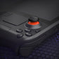 eXtremeRate Replacement Thumbsticks with Original Touch Sensing for Steam Deck LCD & OLED - Orange & Black
