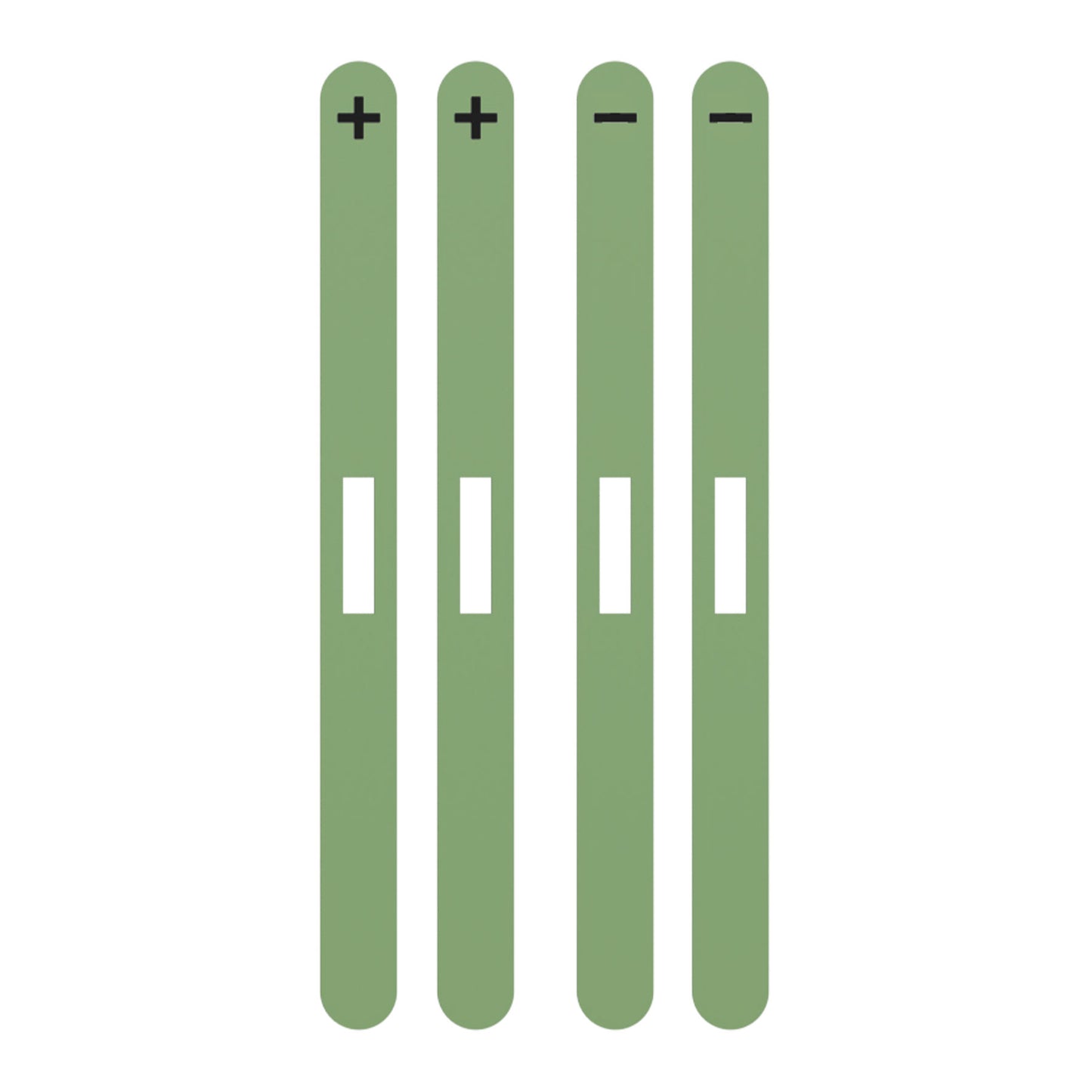 eXtremeRate Side Rail Slot Sticker for Nintendo Switch 2 Console - Matcha Green