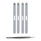 eXtremeRate Side Rail Slot Sticker for Nintendo Switch 2 Console - New Hope Gray