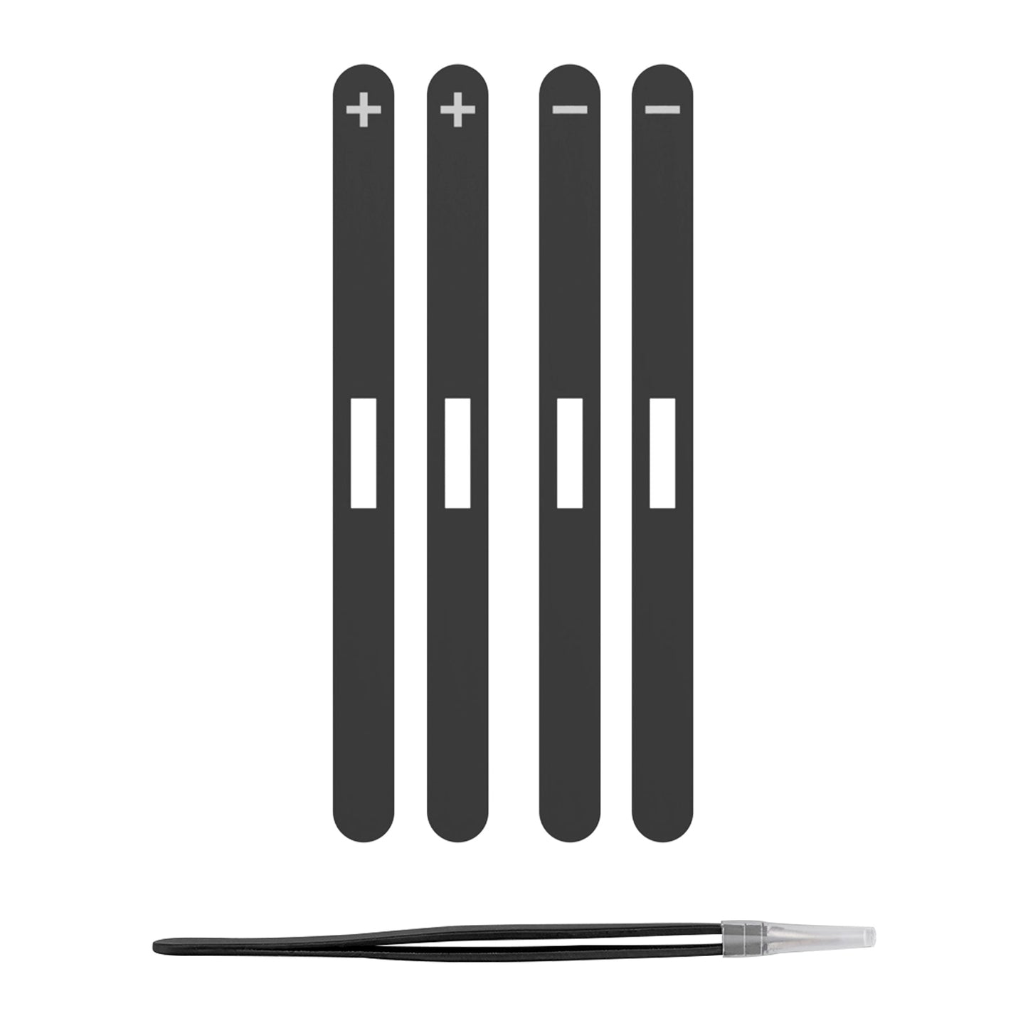eXtremeRate Side Rail Slot Sticker for Nintendo Switch 2 Console - Shadow Gray eXtremeRate