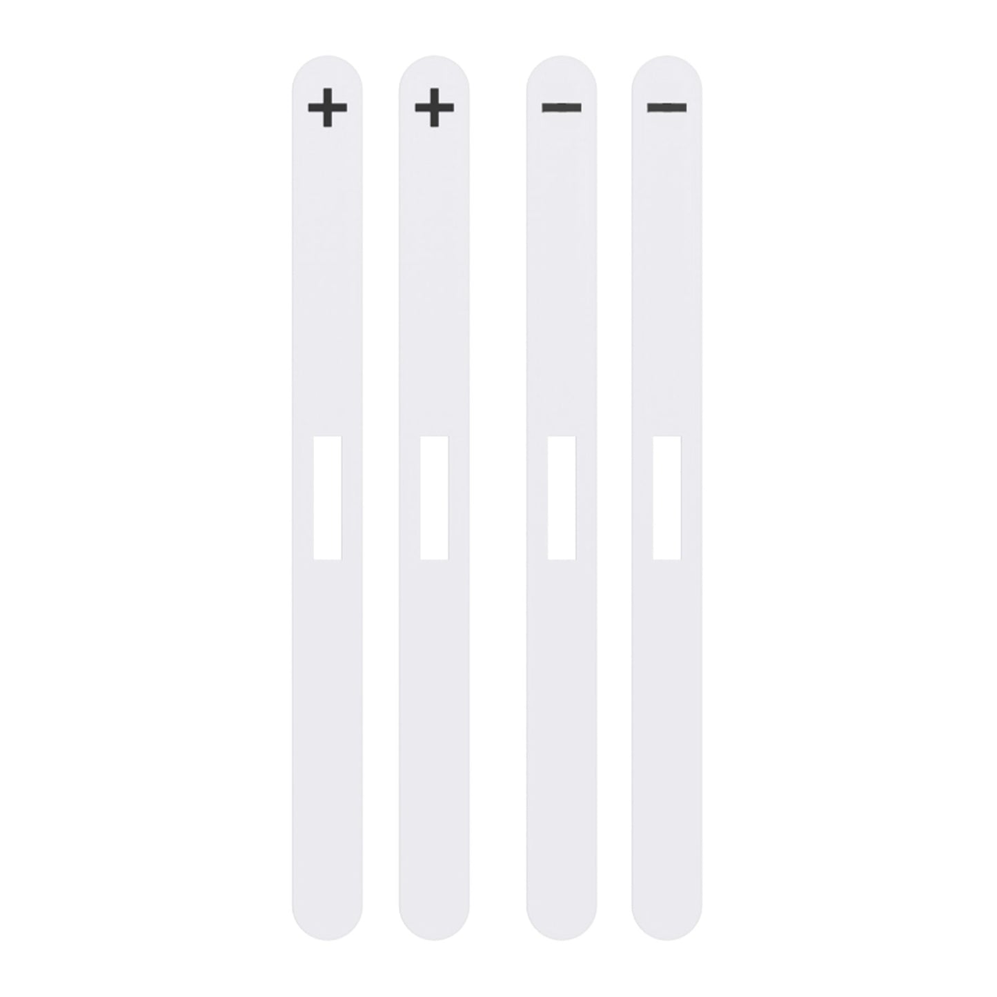 eXtremeRate Side Rail Slot Sticker for Nintendo Switch 2 Console - White