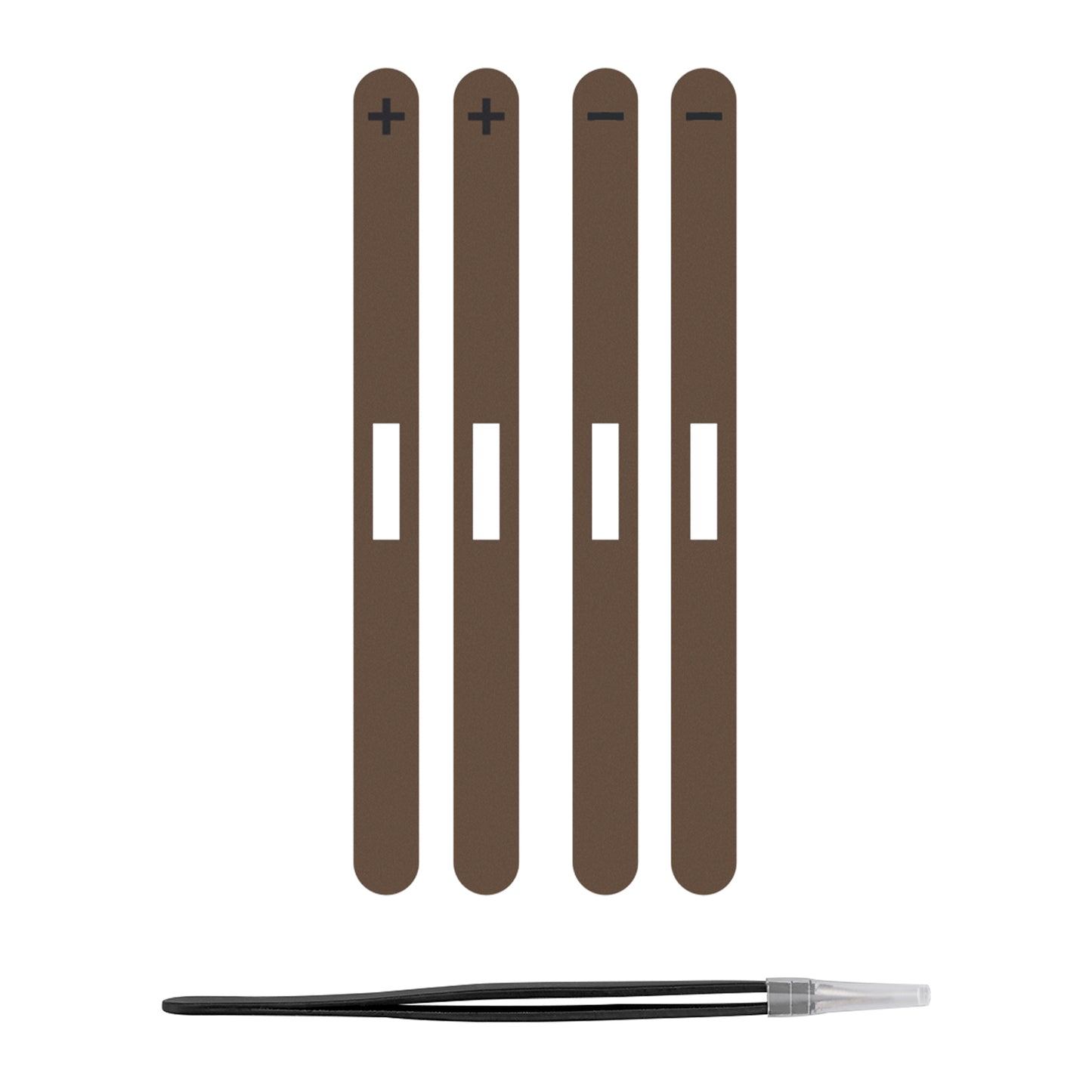 eXtremeRate Side Rail Slot Sticker for Nintendo Switch 2 Console - Wood Grain Brown