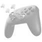 eXtremeRate ThumbsGear Interchangeable Ergonomic Thumbsticks for Nintendo Switch 2 Pro Controller - White
