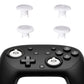 eXtremeRate ThumbsGear Interchangeable Ergonomic Thumbsticks for Nintendo Switch 2 Pro Controller - White