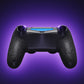 eXtremeRate Type-C Version Replacement Bottom Shell Compatible with PS4 Controller JDM-040/050/055 Models - Textured Black