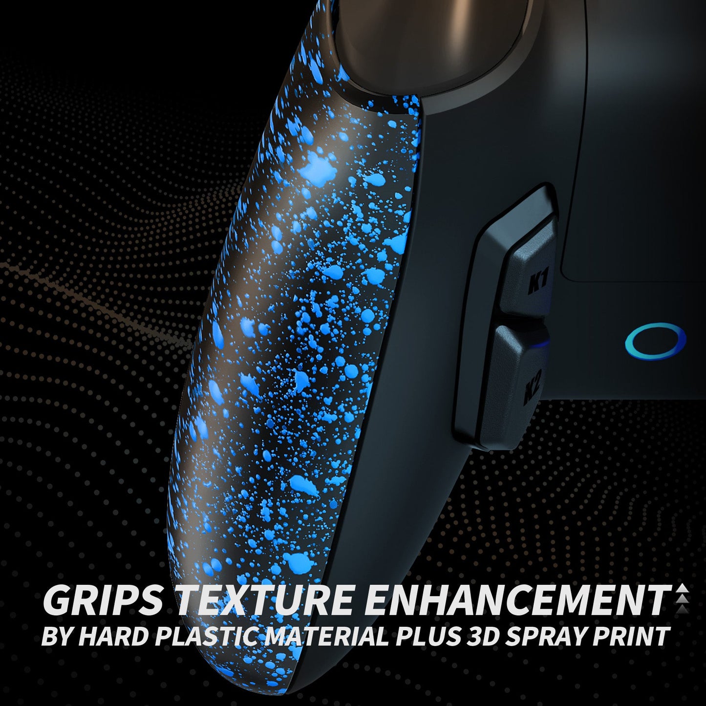 eXtremeRate VICTOR X Remap Kit for Xbox Series X & S Controller - Textured Blue eXtremeRate