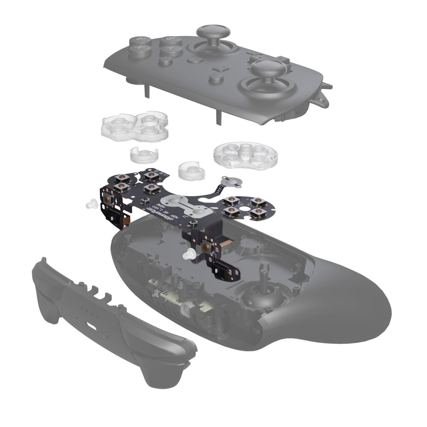 eXtremeRate Whole Clicky Kit for Nintendo Switch 2 Pro Controller Buttons