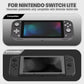 eXtremeRate 2 Pack Anti-Scratch Transparent HD Tempered Glass Screen Protector for Nintendo Switch Lite - Black Border