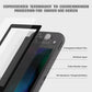 eXtremeRate 2 Pack Anti-Scratch Transparent HD Tempered Glass Screen Protector for Nintendo Switch Lite - Black Border