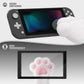 eXtremeRate 2 Pack Anti-Scratch Transparent HD Tempered Glass Screen Protector for Nintendo Switch Lite - Black Border