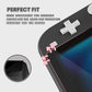 eXtremeRate 2 Pack Anti-Scratch Transparent HD Tempered Glass Screen Protector for Nintendo Switch Lite - Black Border