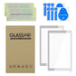 eXtremeRate 2 Pack Anti-Scratch Transparent HD Tempered Glass Screen Protector for Nintendo Switch Lite - Fleeting Gray Border
