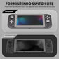 eXtremeRate 2 Pack Anti-Scratch Transparent HD Tempered Glass Screen Protector for Nintendo Switch Lite - Fleeting Gray Border
