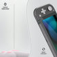 eXtremeRate 2 Pack Anti-Scratch Transparent HD Tempered Glass Screen Protector for Nintendo Switch Lite - Gray Border