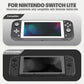 eXtremeRate 2 Pack Anti-Scratch Transparent HD Tempered Glass Screen Protector for Nintendo Switch Lite - White Border