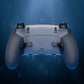 eXtremeRate Beyond-ARC Bottom Shell Kit with Rubberised Grip for PS5 Edge Controller - New Hope Gray & Classic Gray