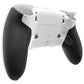 eXtremeRate Beyond-ARC Bottom Shell Kit with Rubberised Grip for PS5 Edge Controller - White Black