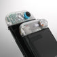 eXtremeRate D-Pad Version Replacement Full Set Shell Case with Buttons for Joycon 2 of Nintendo Switch 2 - Deluxe Version - Clear