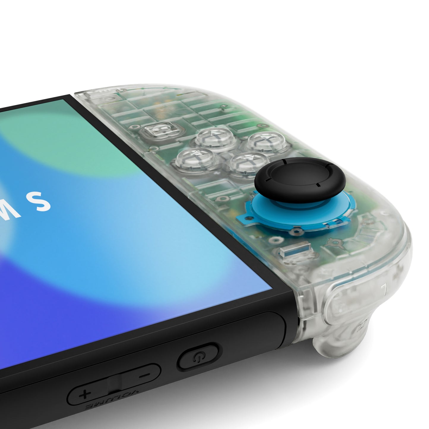 eXtremeRate DIY Replacement Full Set Shell Case with Buttons for Joycon 2 of Nintendo Switch 2 - Deluxe Version - Glow in Dark - Green