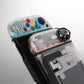 eXtremeRate DIY Replacement Full Set Shells with Buttons for Nintendo Switch 2 - Deluxe Version - Clear
