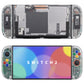 eXtremeRate DIY Replacement Full Set Shells with Buttons for Nintendo Switch 2 - Deluxe Version - Clear