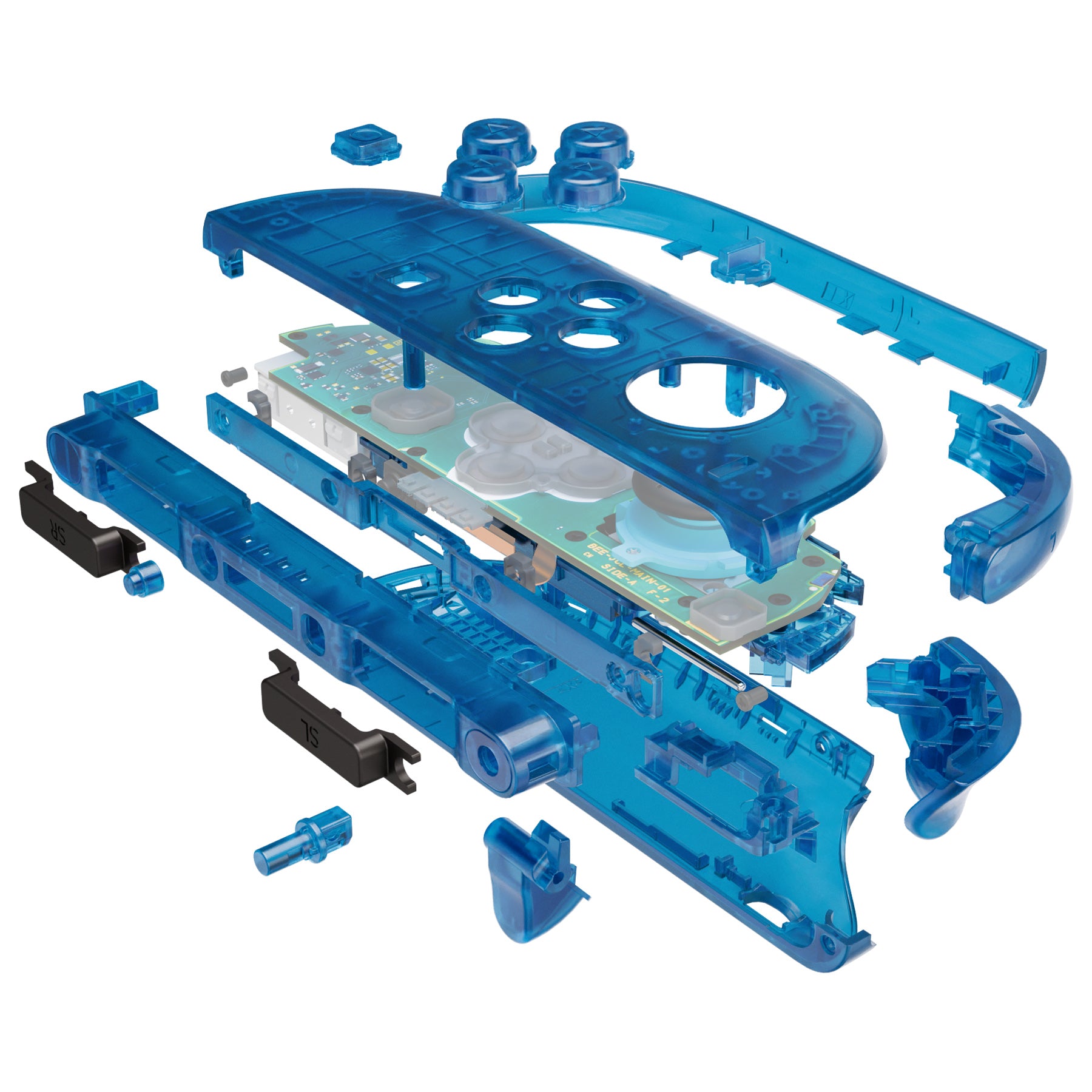 eXtremeRate DIY Replacement Full Set Shells with Buttons for
