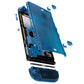 eXtremeRate DIY Replacement Full Set Shells with Buttons for Nintendo Switch 2 - Deluxe Version - Clear Blue