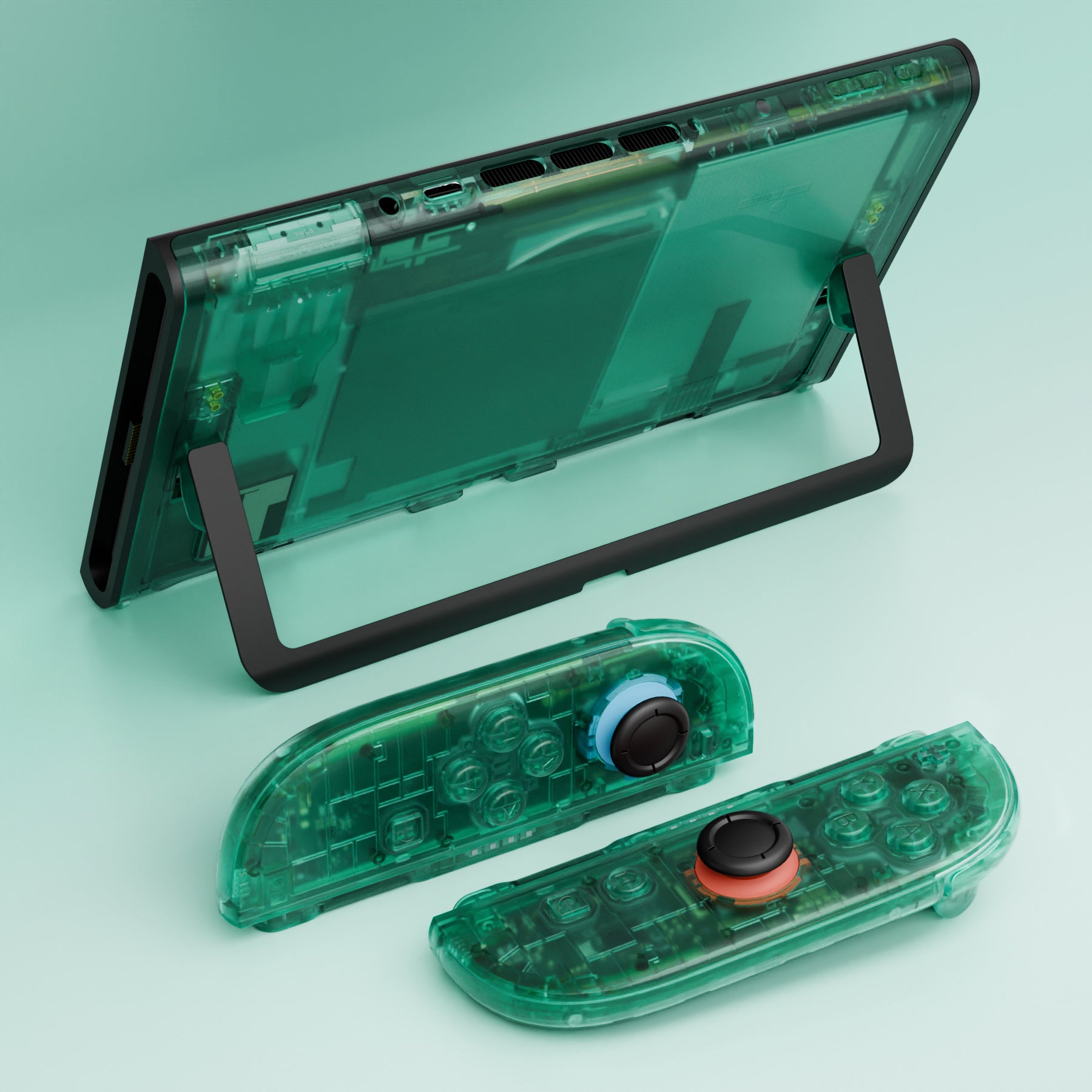extreme Rate任天堂Switch本体交換シェルパーツ eXtremeRate DIY Replacement Full Set Shells with Buttons for