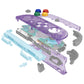eXtremeRate DIY Replacement Full Set Shells with Buttons for Nintendo Switch 2 - Essence Version - Clear Atomic Purple