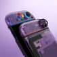 eXtremeRate DIY Replacement Full Set Shells with Buttons for Nintendo Switch 2 - Essence Version - Clear Atomic Purple