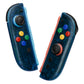 eXtremeRate DIY Replacement Full Set Shells with Buttons for Nintendo Switch 2 - Essence Version - Clear Blue