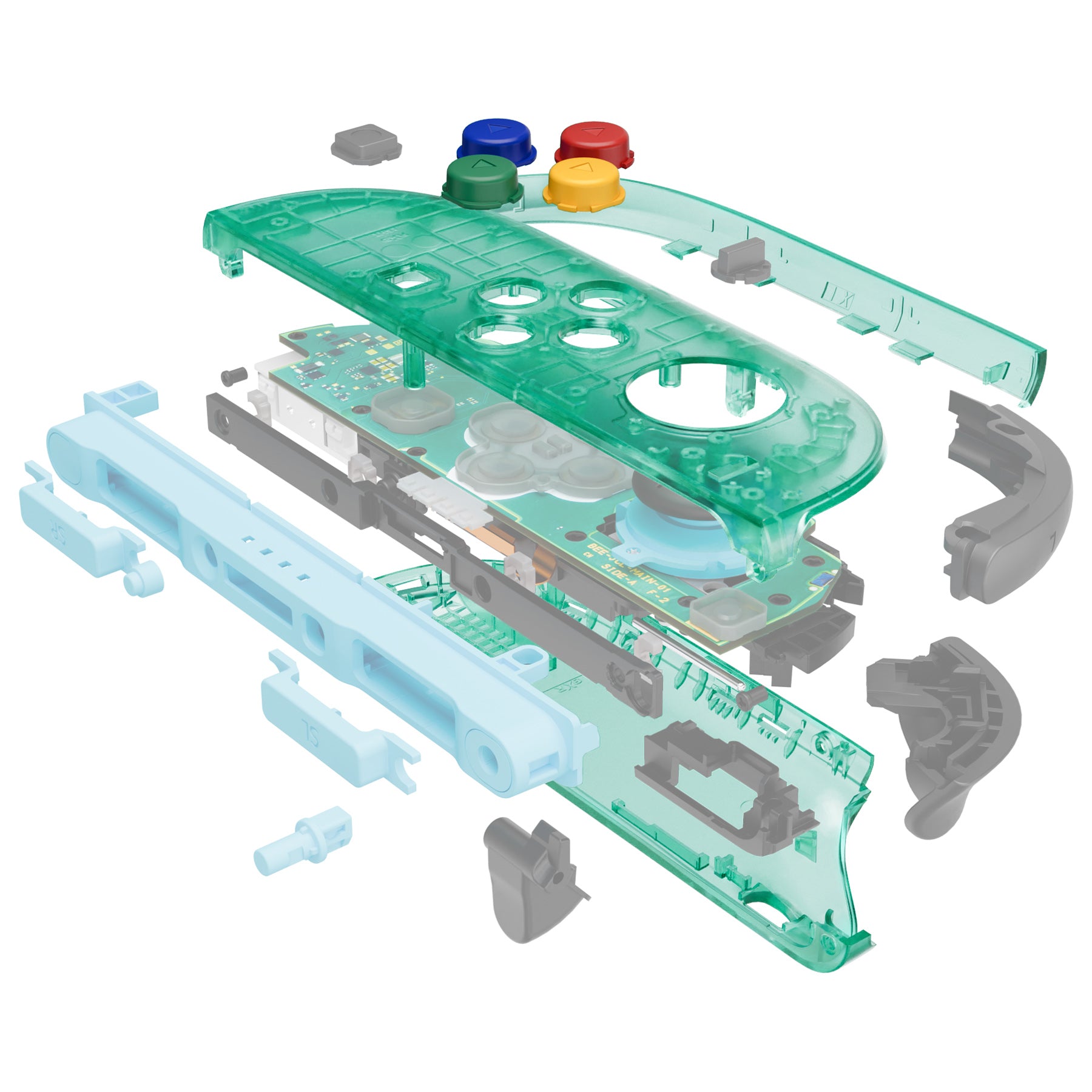 eXtremeRate DIY Replacement Full Set Shells with Buttons for