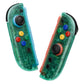 eXtremeRate DIY Replacement Full Set Shells with Buttons for Nintendo Switch 2 - Essence Version - Emerald Green