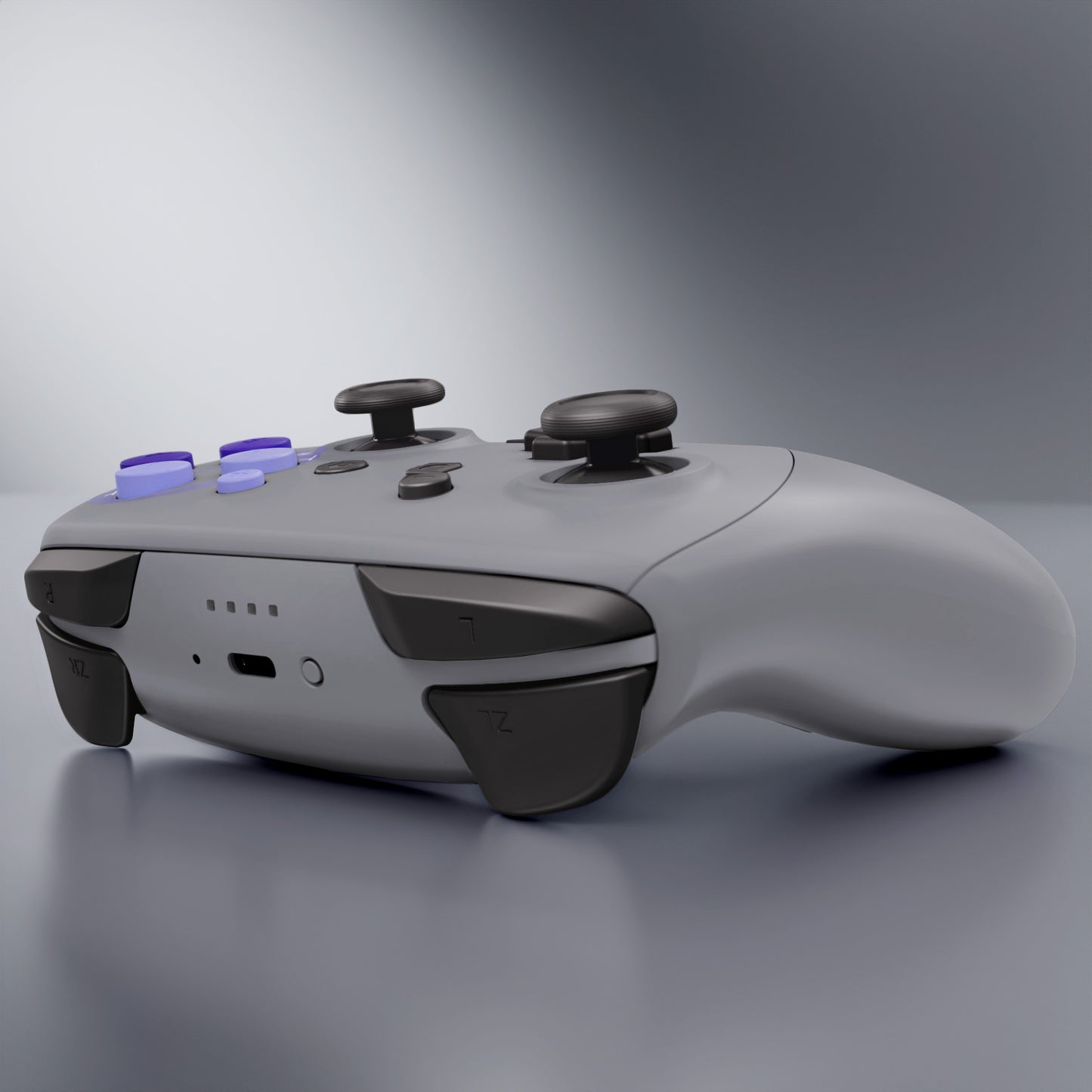 eXtremeRate DIY Replacement Full Set Shells with Buttons for Nintendo Switch 2 Pro Controller - Classic SNES Style
